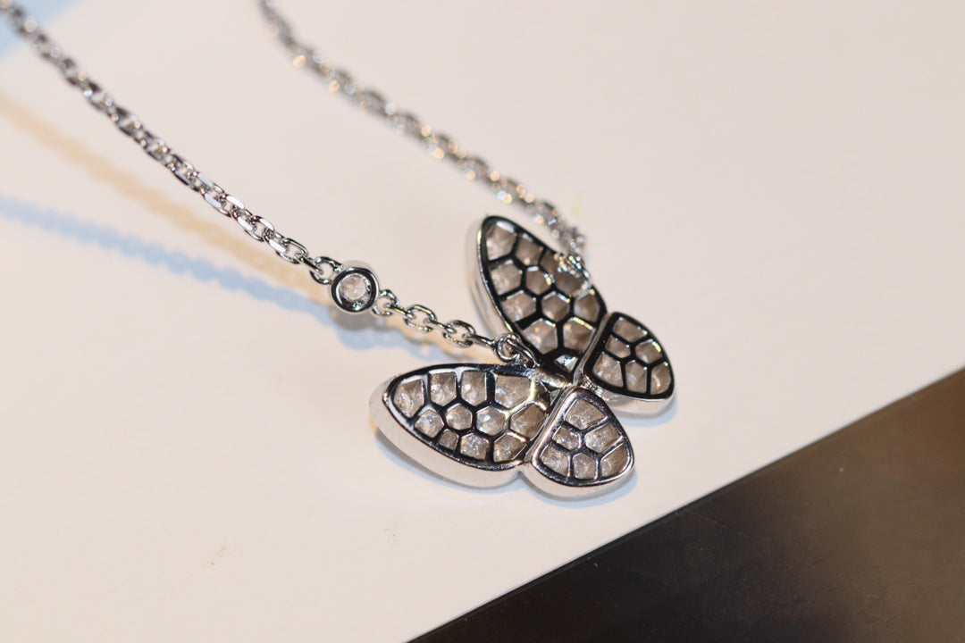 [⭐Clover Jewelry]BUTTERFLY DIAMOND NECKLACE