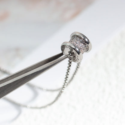 [⭐Clover Jewelry]ZERO 1 SILVER DIAMOND NECKLACE