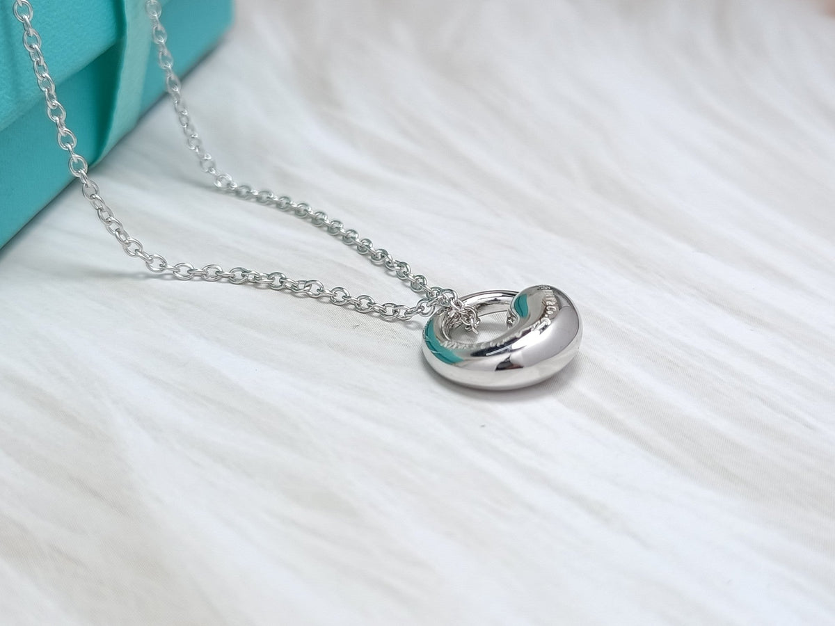 [Clover Jewelry]SNAIL PEDANT SILVER NECKLACE