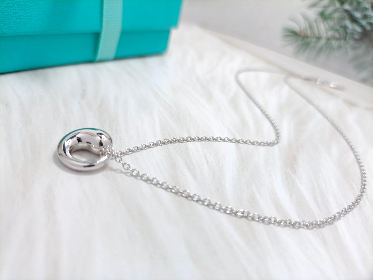 [Clover Jewelry]SNAIL PEDANT SILVER NECKLACE
