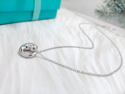 [Clover Jewelry]SNAIL PEDANT SILVER NECKLACE