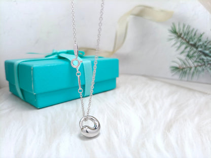[Clover Jewelry]SNAIL PEDANT SILVER NECKLACE