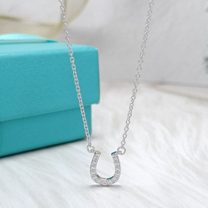 [Clover Jewelry]U DIAMONDS PEDANT NECKLACE