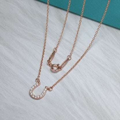 [Clover Jewelry]U DIAMONDS PEDANT NECKLACE