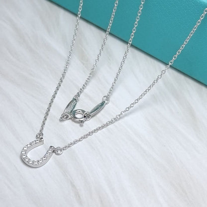 [Clover Jewelry]U DIAMONDS PEDANT NECKLACE