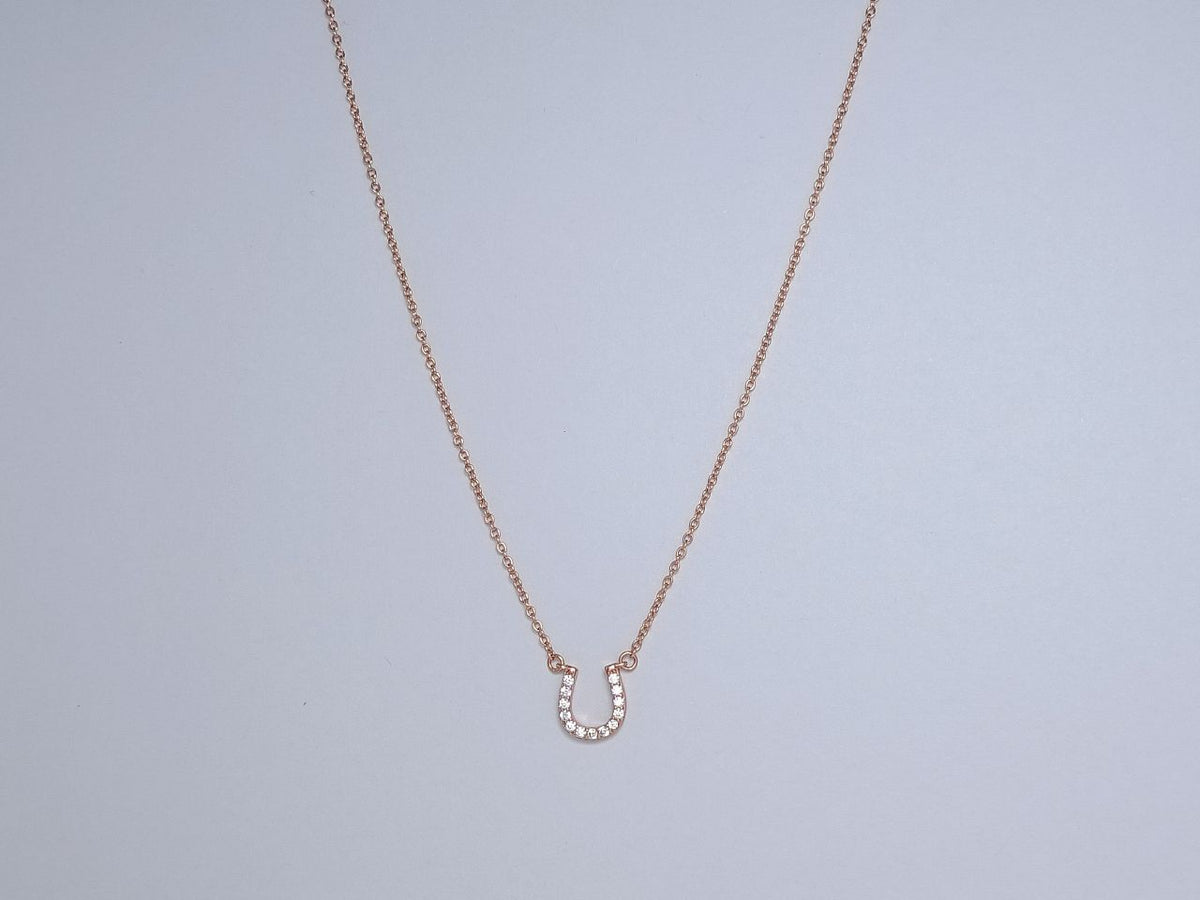 [Clover Jewelry]U DIAMONDS PEDANT NECKLACE