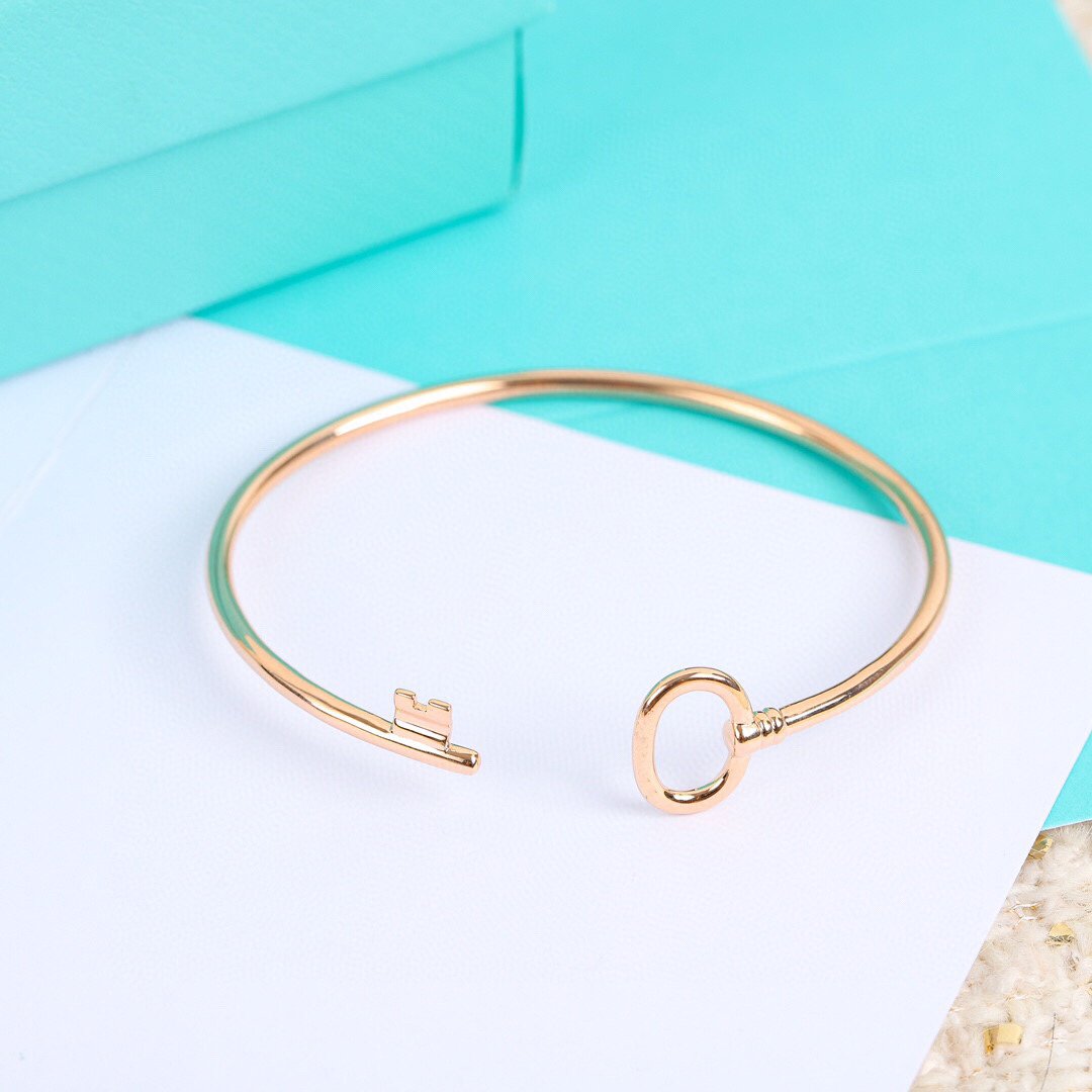 [Clover Jewelry]KEY WIRE OVAL BRACELET
