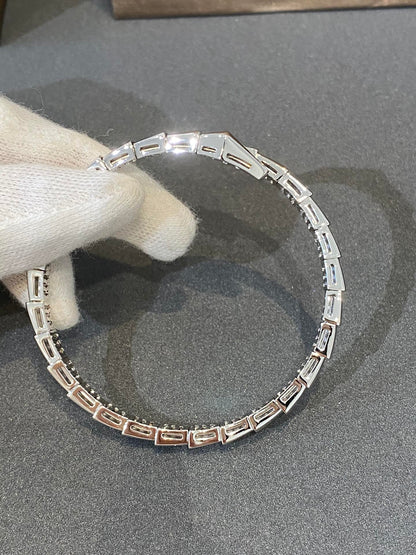 [⭐Clover Jewelry]SERPENTI BRACELET DIAMONDS SILVER