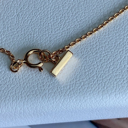 [Clover Jewelry]T DIAMOND CIRCLE PEDANT NECKLACE