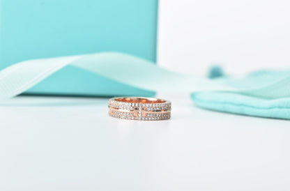 [Clover Jewelry]T WIRE DIAMOND RING
