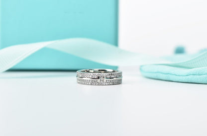 [Clover Jewelry]T WIRE DIAMOND RING