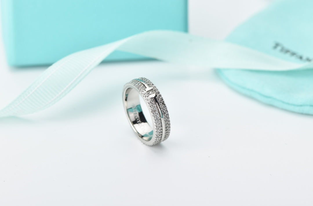 [Clover Jewelry]T WIRE DIAMOND RING