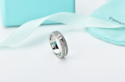 [Clover Jewelry]T WIRE DIAMOND RING
