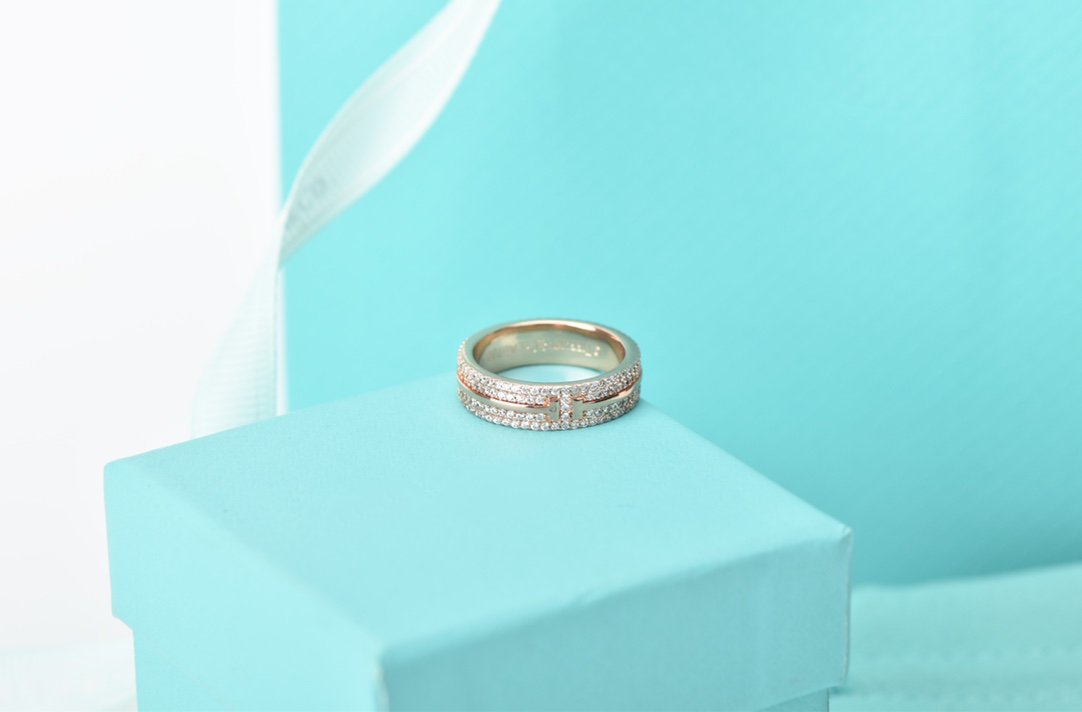 [Clover Jewelry]T WIRE DIAMOND RING