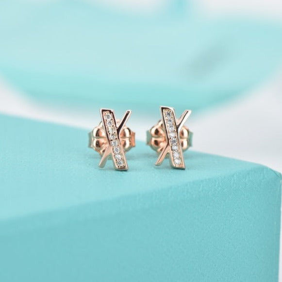 [Clover Jewelry]ATLAS DIAMOND STUD EARRINGS