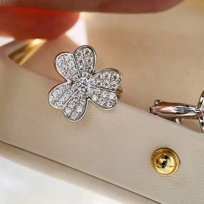 [⭐Clover Jewelry]CLOVER COMOS DIAMOND EARRINGS SILVER