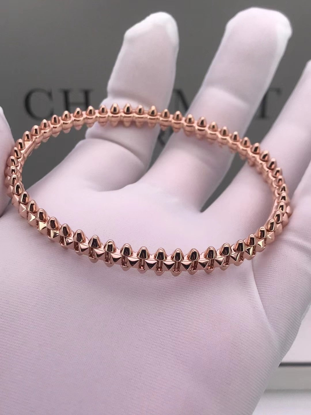 [⭐Clover Jewelry]CLASH PINK GOLD BRACELET