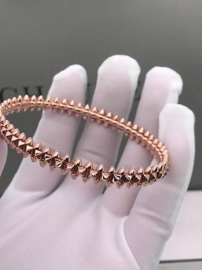 [⭐Clover Jewelry]CLASH PINK GOLD BRACELET