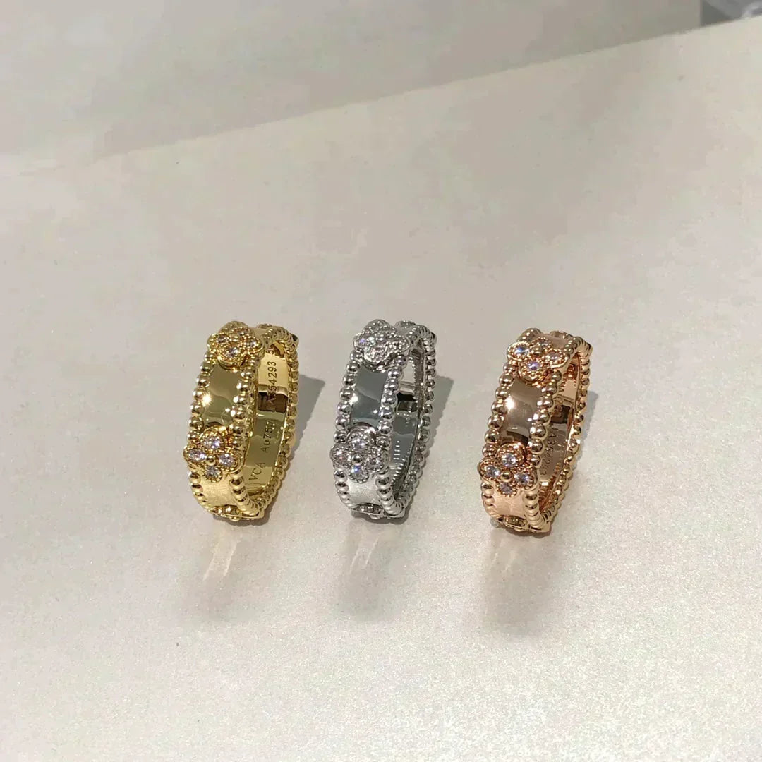 [⭐Clover Jewelry]PERLEE DIAMOND RING