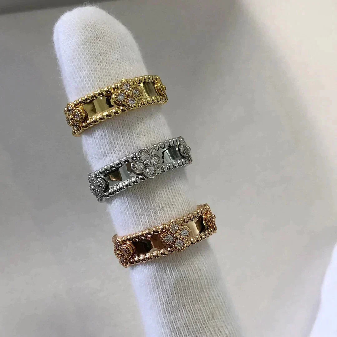 [⭐Clover Jewelry]PERLEE DIAMOND RING