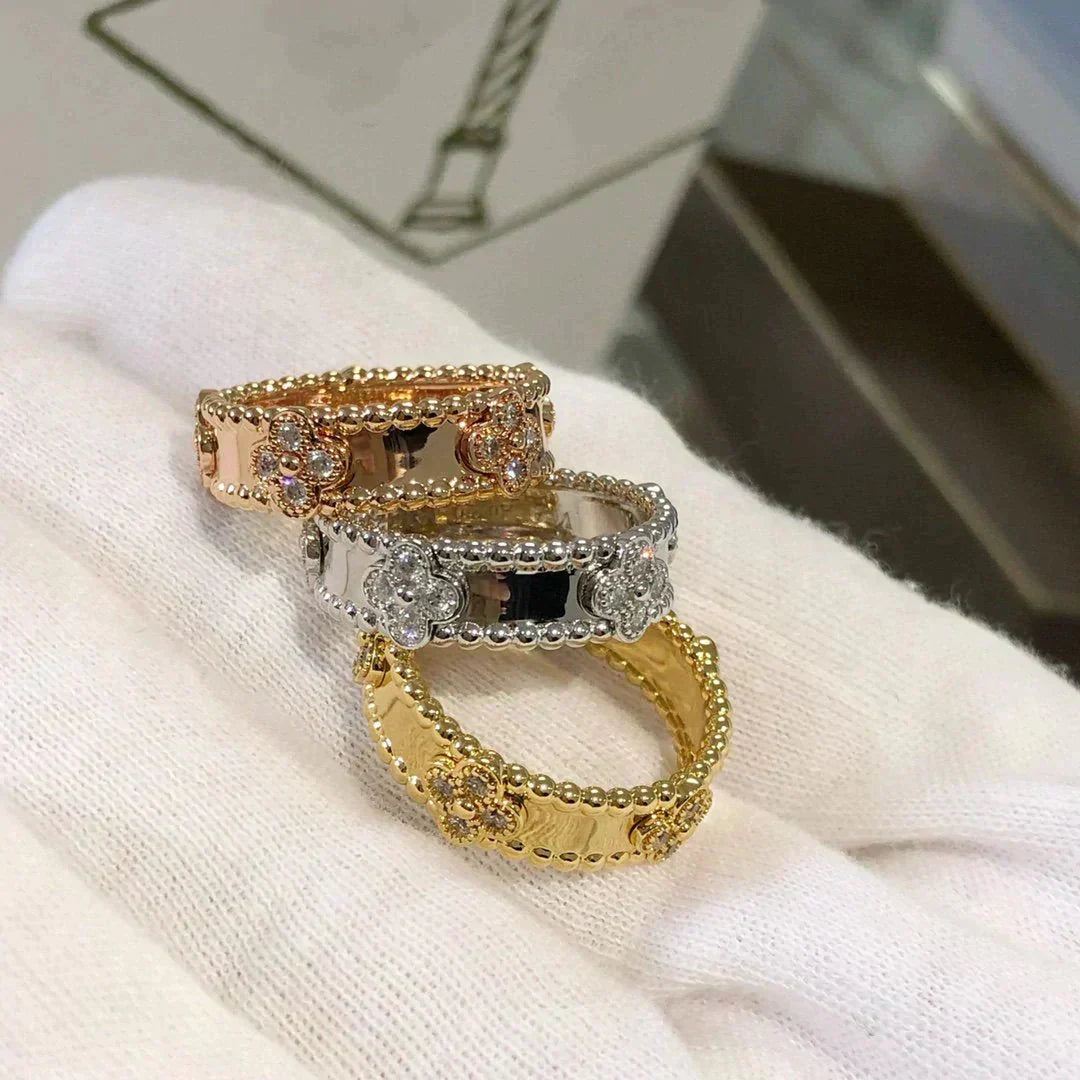 [⭐Clover Jewelry]PERLEE DIAMOND RING