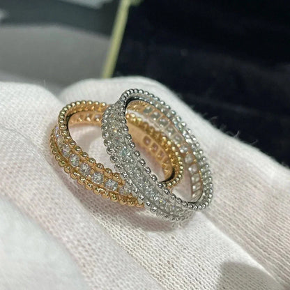 [⭐Clover Jewelry]PERLEE DIAMOND ROSE GOLD RING