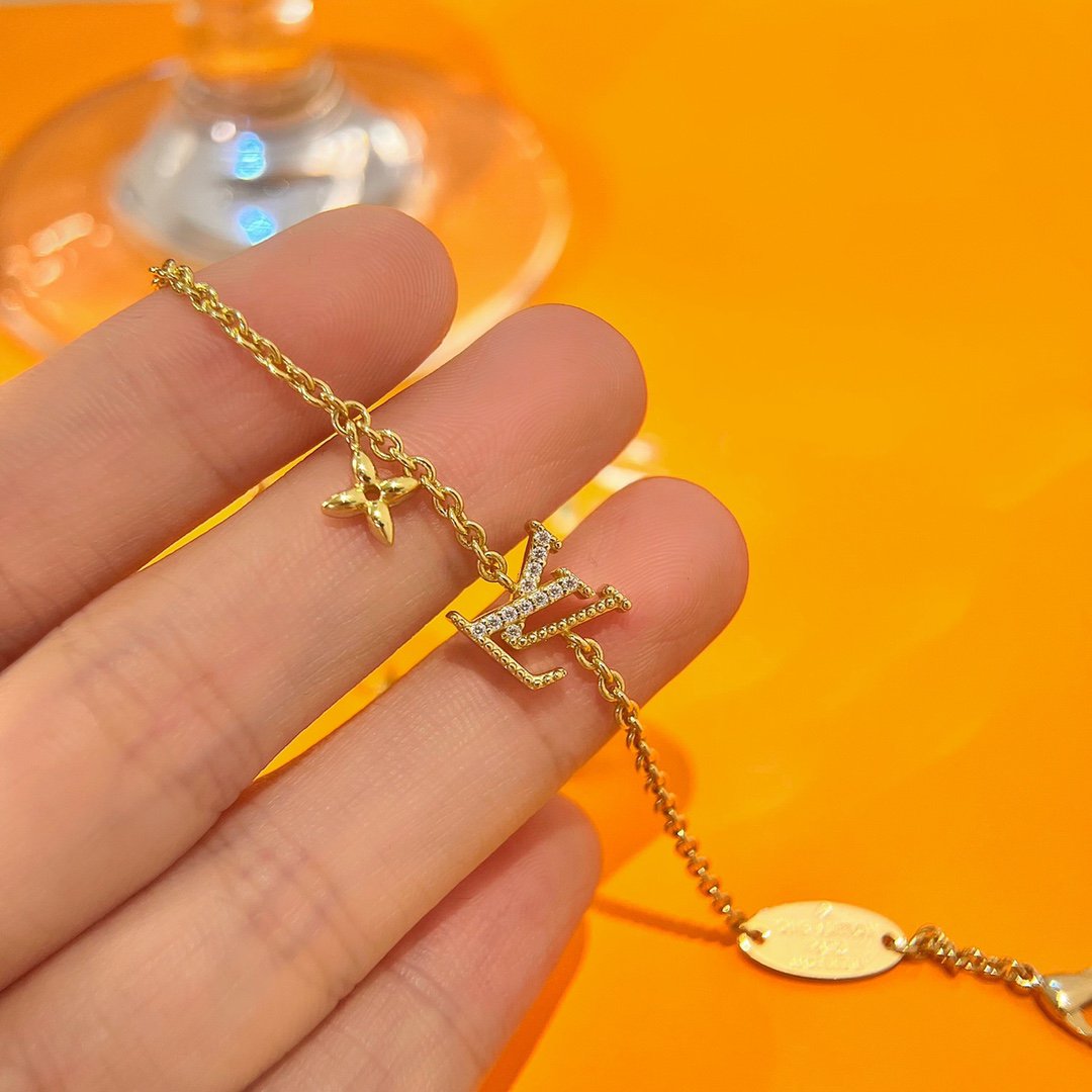 [⭐Clover Jewelry]LOGO STAR MOTIF GOLD BRACELET