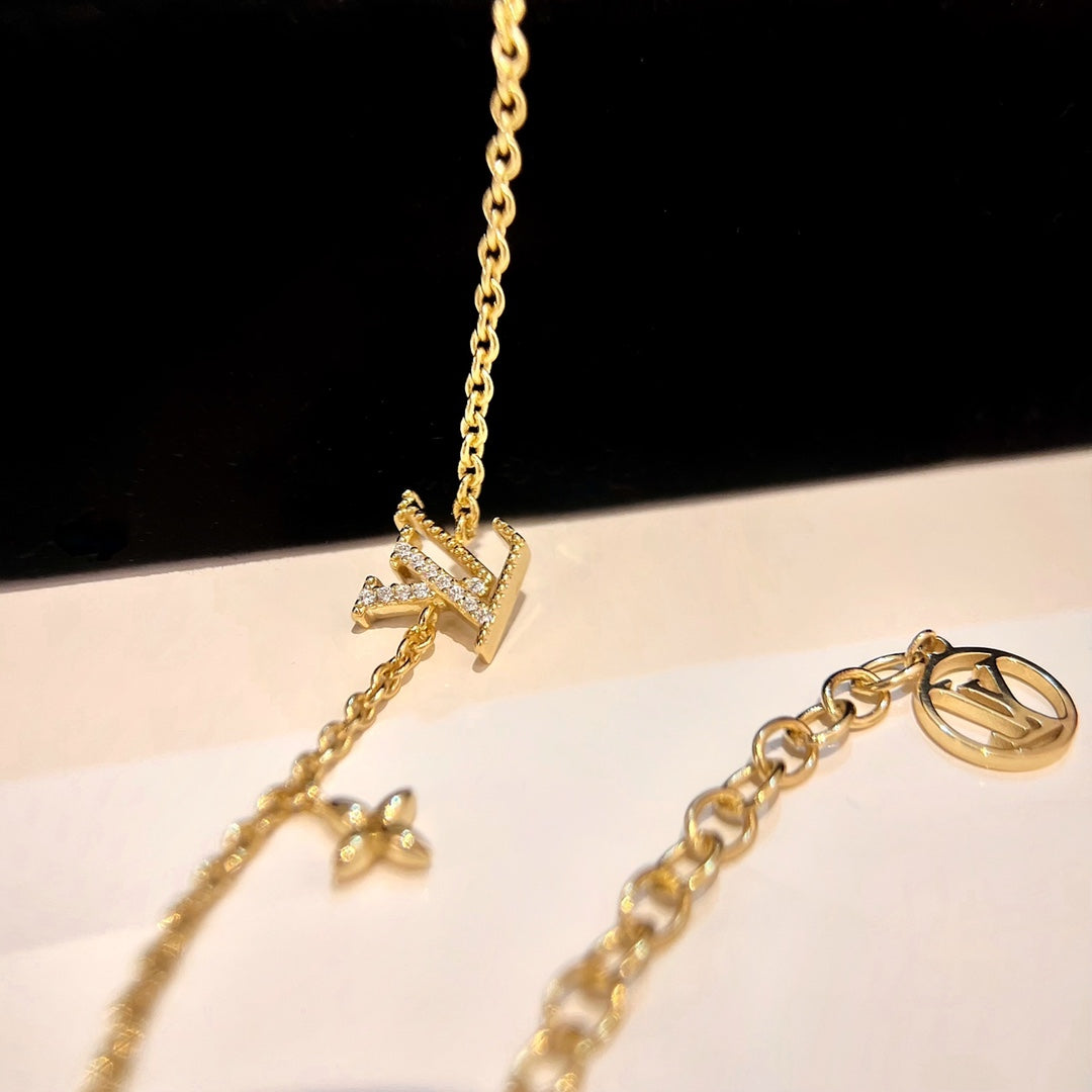[⭐Clover Jewelry]LOGO STAR MOTIF GOLD BRACELET