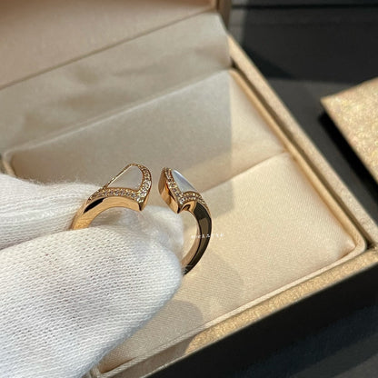 [⭐Clover Jewelry]DREAM MOP DIAMOND OPEN RING