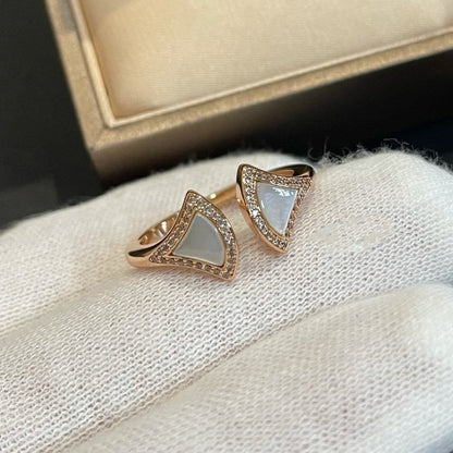 [⭐Clover Jewelry]DREAM MOP DIAMOND OPEN RING