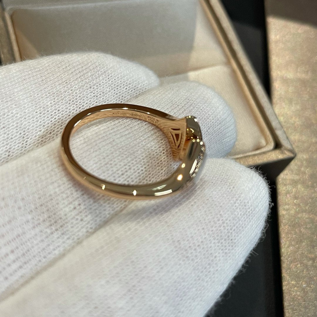 [⭐Clover Jewelry]DREAM MOP DIAMOND OPEN RING