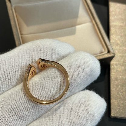 [⭐Clover Jewelry]DREAM MOP DIAMOND OPEN RING