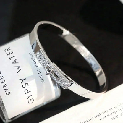 [⭐Clover Jewelry]KELLY SILVER DIAMOND BRACELET