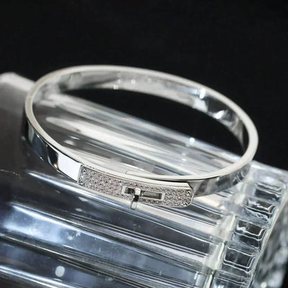 [⭐Clover Jewelry]KELLY SILVER DIAMOND BRACELET