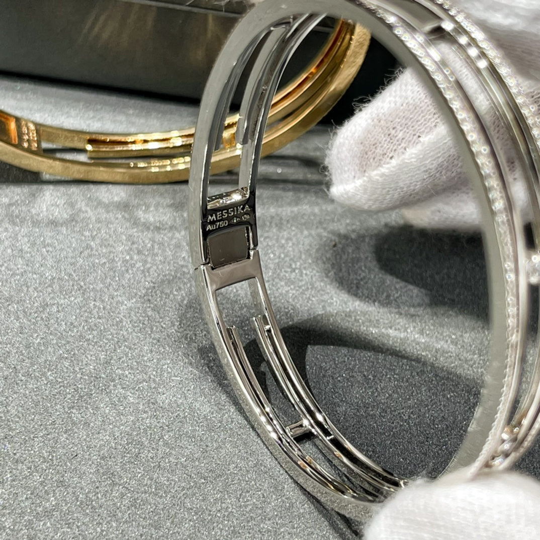 [⭐Clover Jewelry]MOVE 10TH PAVED DIAMOND BRACELET