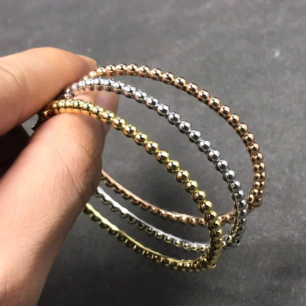 [⭐Clover Jewelry]PERLEE PEARLS BRACELET.GOLD