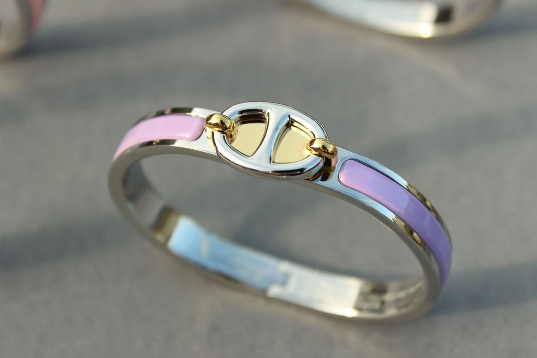 [⭐Clover Jewelry]CLIC CHAINE SILVER BRACELET
