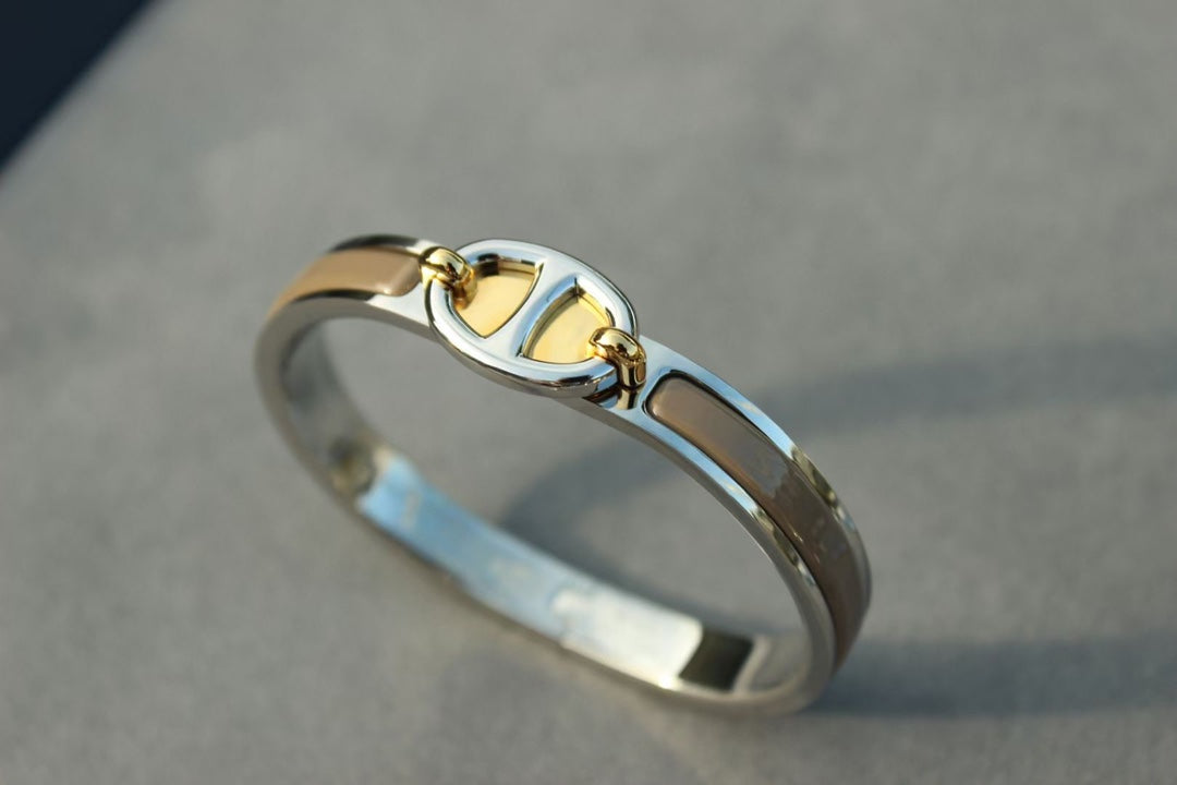 [⭐Clover Jewelry]CLIC CHAINE SILVER BRACELET