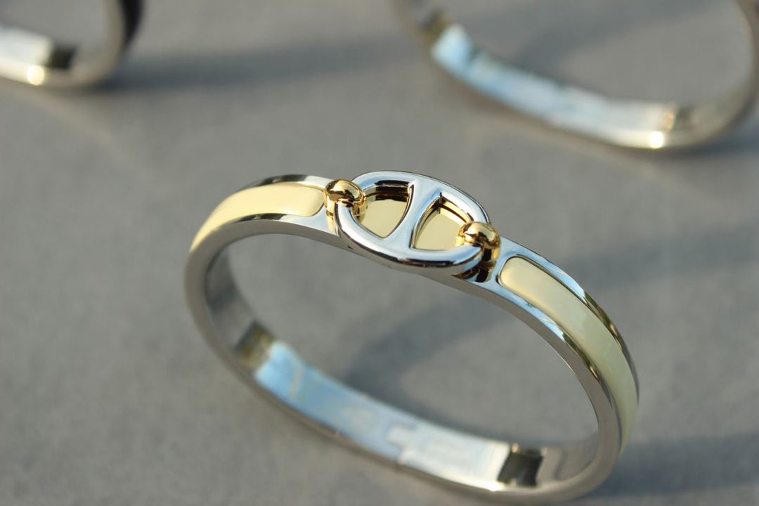 [⭐Clover Jewelry]CLIC CHAINE SILVER BRACELET