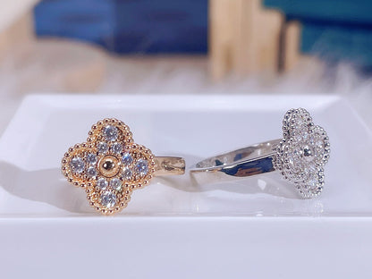 [⭐Clover Jewelry]CLOVER DIAMOND RING