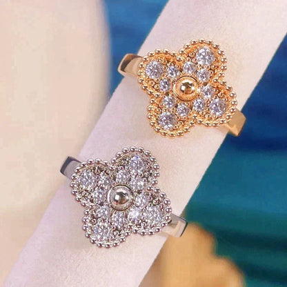 [⭐Clover Jewelry]CLOVER DIAMOND RING
