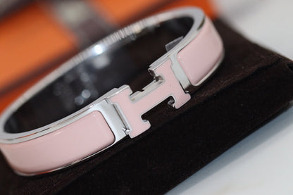 [⭐Clover Jewelry]H BRACELET 12MM PINK