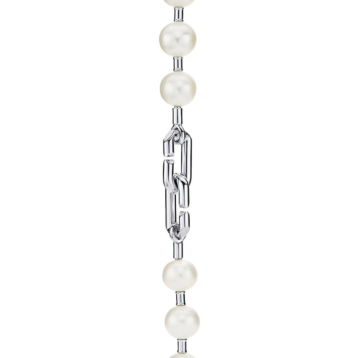 [Clover Jewelry]HARDWEAR PEARL WRAP NECKLACE