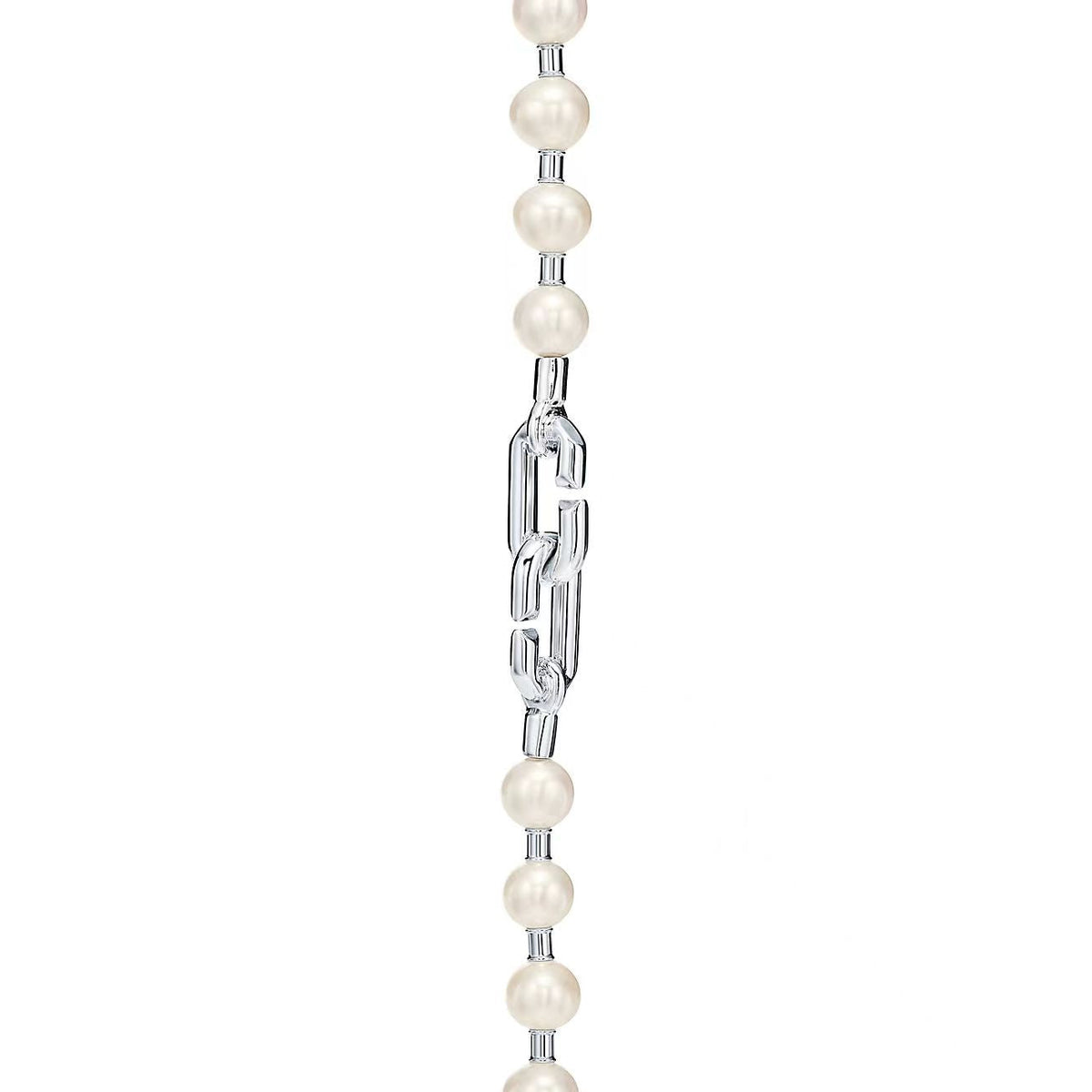 [Clover Jewelry]HARDWEAR PEARL WRAP NECKLACE