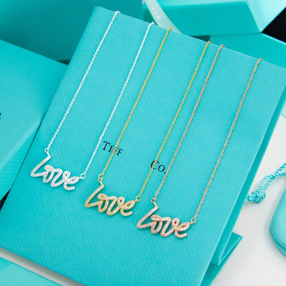 [Clover Jewelry]PALOMA S GRAFFITI LOVE NECKLACE DIAMOND