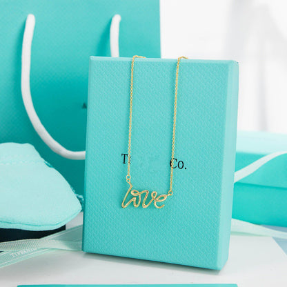 [Clover Jewelry]PALOMA S GRAFFITI LOVE NECKLACE