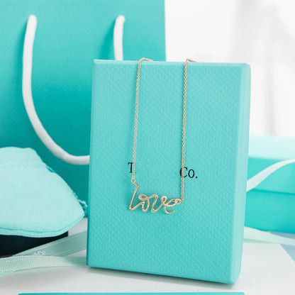 [Clover Jewelry]PALOMA S GRAFFITI LOVE NECKLACE