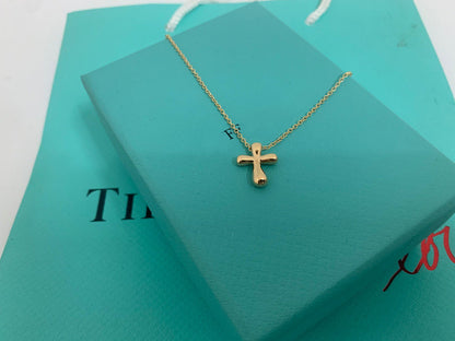 [Clover Jewelry]CROSS PENDANT MINI BARE CROSS NECKLACE