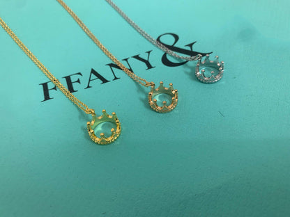 [Clover Jewelry]CROWN NECKLACE MECARI