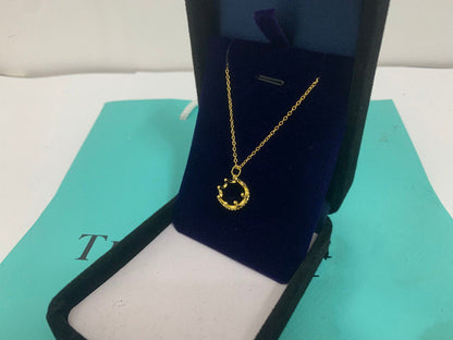 [Clover Jewelry]CROWN NECKLACE MECARI